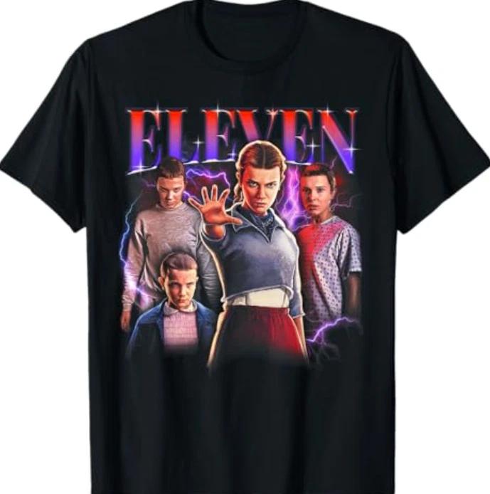 Stranger Things Eleven Heartthrob Officially Licensed T-Shirt 4XL