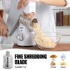 Geedel Vegetable Slicer Set with 3 Interchangeable Includes Daikon Radish Cheese and Carrot Julienne Slicer Blades, Grater, Grater,