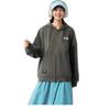 Li-Ning Sports Lifestyle Series Letter American Retro Minimalist Trendy Zipper Hoodie Comfortable Breathable Versatile Loose Sweatshirt AWDV391-4