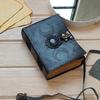 Triple Moon Goddess Leather Journal: Medieval Grimoire Gift
