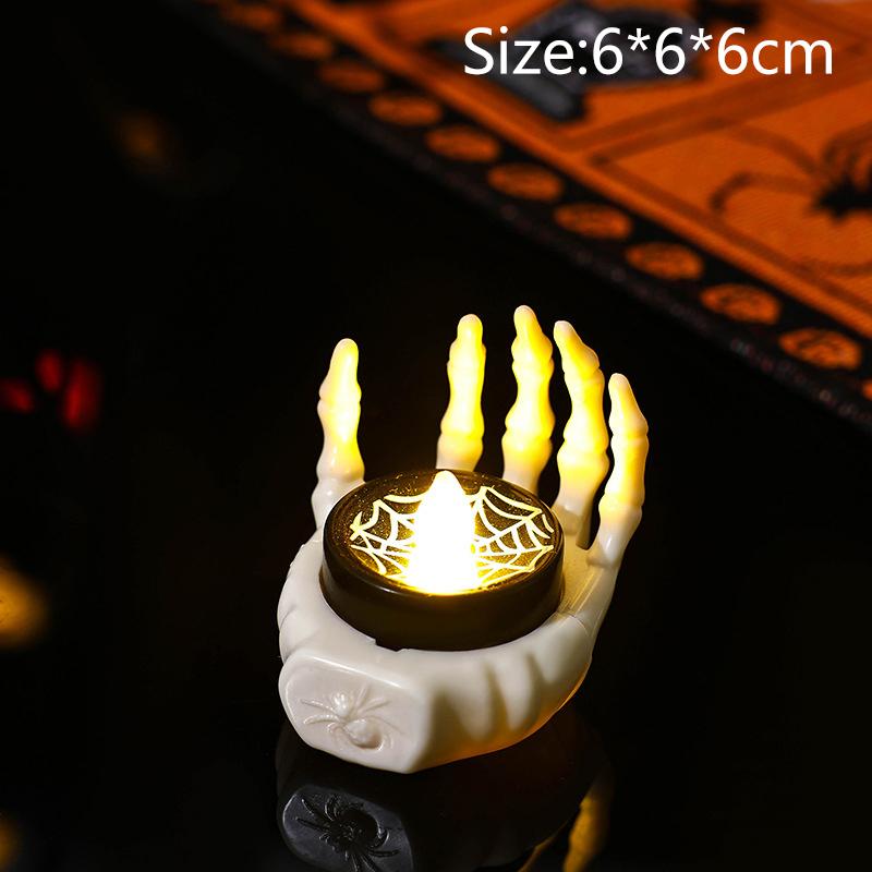 Creative Halloween Pumpkin LED Night Light Haunted House Horror Props Halloween Party Home Indoor Decoration Supplies Gifts