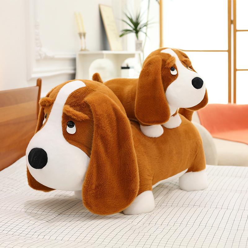 Plush Dachshund Dog Toy With Pp Cotton Filling For Kids And Toddlers Gift Idea
