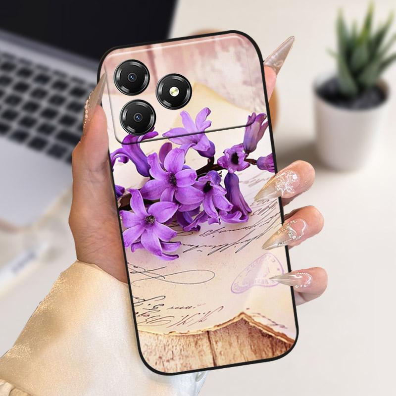 Phone Case For ZTE Blade A36 BladeA36 Fashion Cartoon TPU Soft Silicone Back Cover For Nubia A36 4G Z2472 Camera Protective Capa