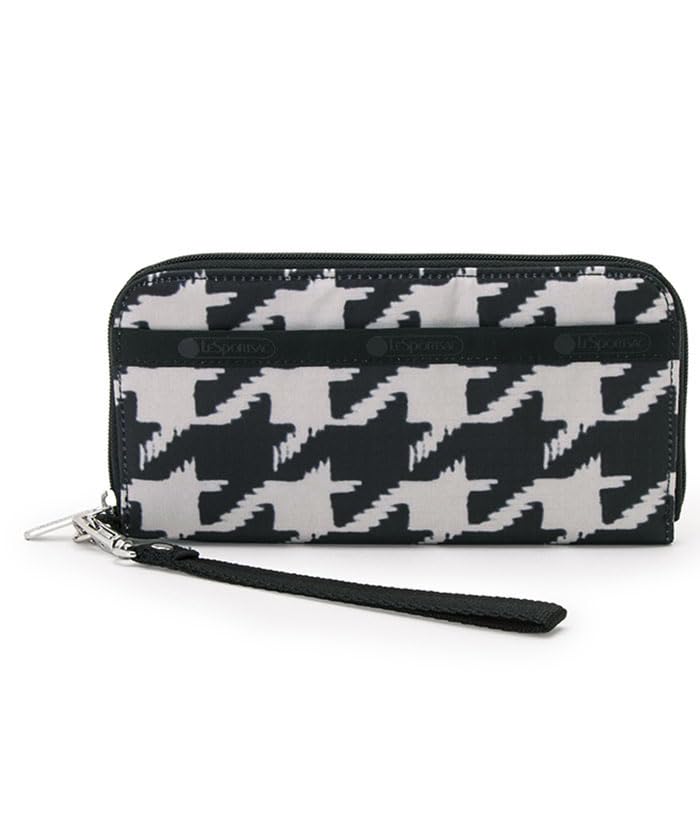

Официальный кошелек TECH WALLET Houndstooth [LeSportsac] WRISTLET/3462 Черный/Бежевый