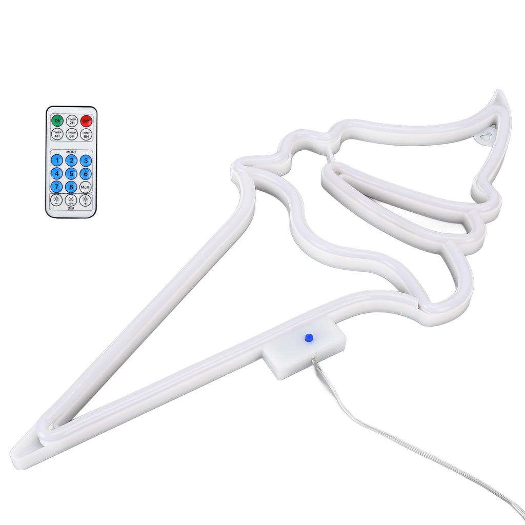 LED Neonlicht Eiscreme Wasserdicht Batterie USB Betrieben Hängend Dekorativ Fernbedienung Neon