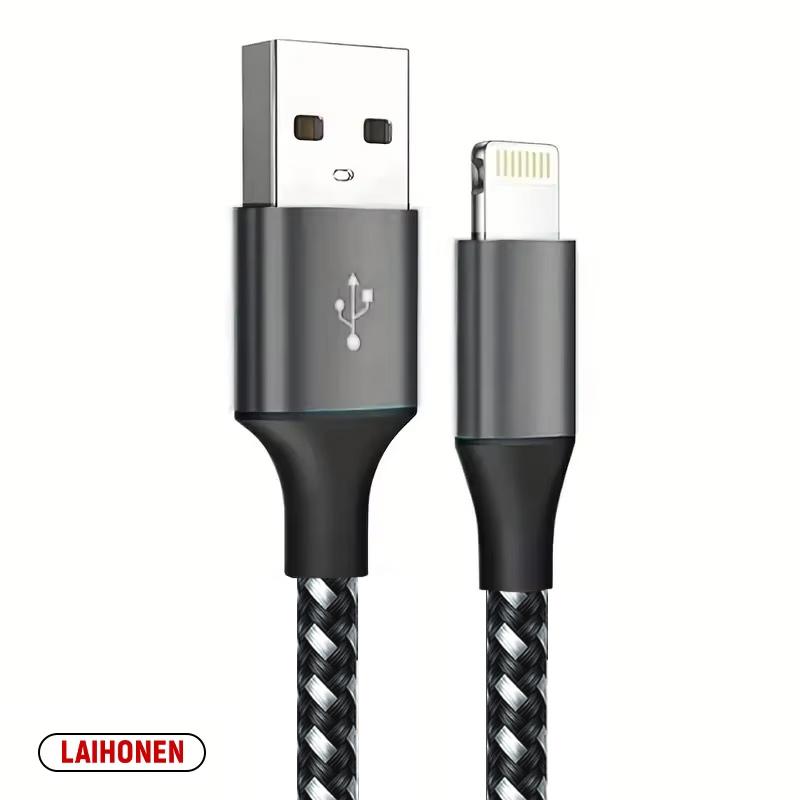 

1M 2M 3M USB A To Lightning MFi Certified Cable For 14 13 12 11 X XR Pro Max Fast Charging Cable Charger Data Wire Cord 3m