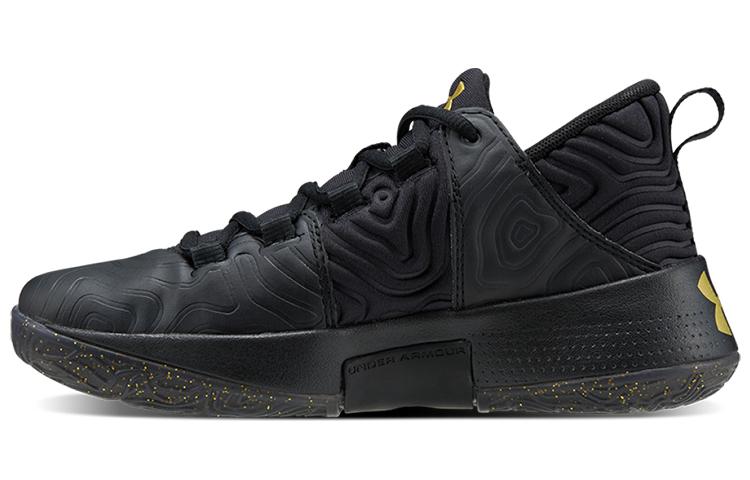Under Armour Cushioning Slip Resistant Cushioning Slip Resistant Low top Children s Basketball Shoes Teenagers 3022314-001 37.5