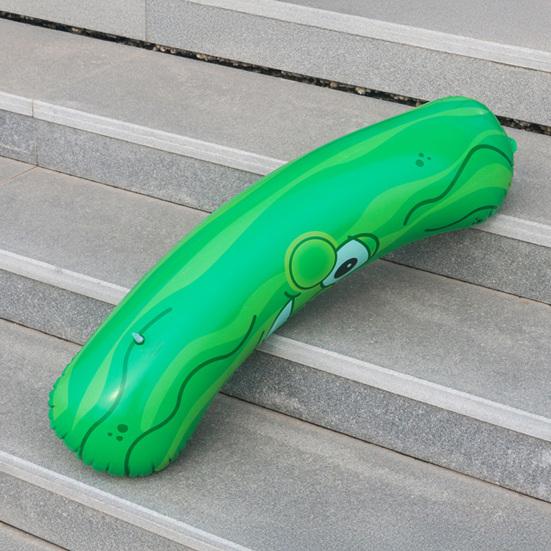 Giant Inflatable Pickle Toy Summer Kimchi Pool Float Fun Kimchi Party Prop Fun Novelty Gifts for Kimchi Lovers