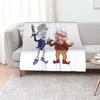 Snow miser and heat miser Throw Blanket Lightweight Cozy Blanket for Bed Sofa