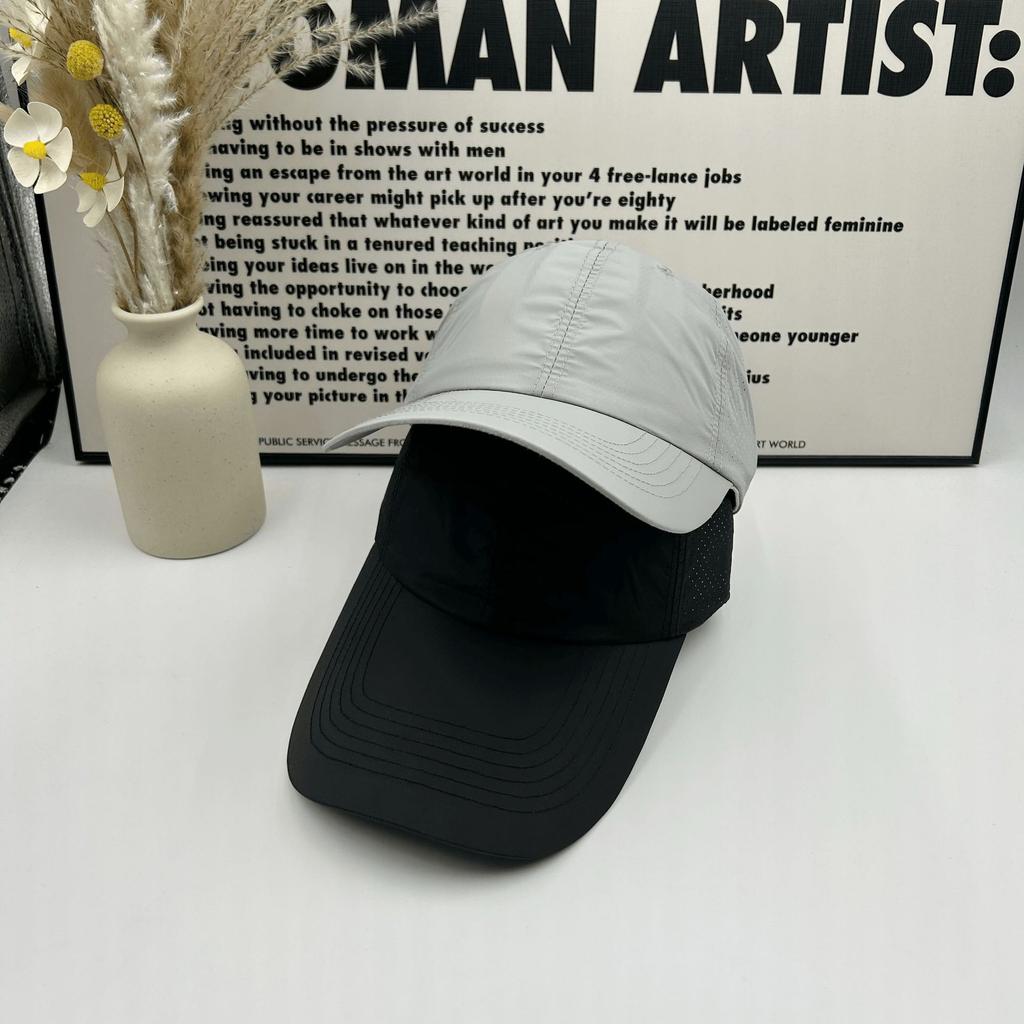 Summer Quick-drying Cap Men's and Women's Simple Solid Color Light Board Baseball Cap Outdoor Thin Breathable Sports Hat