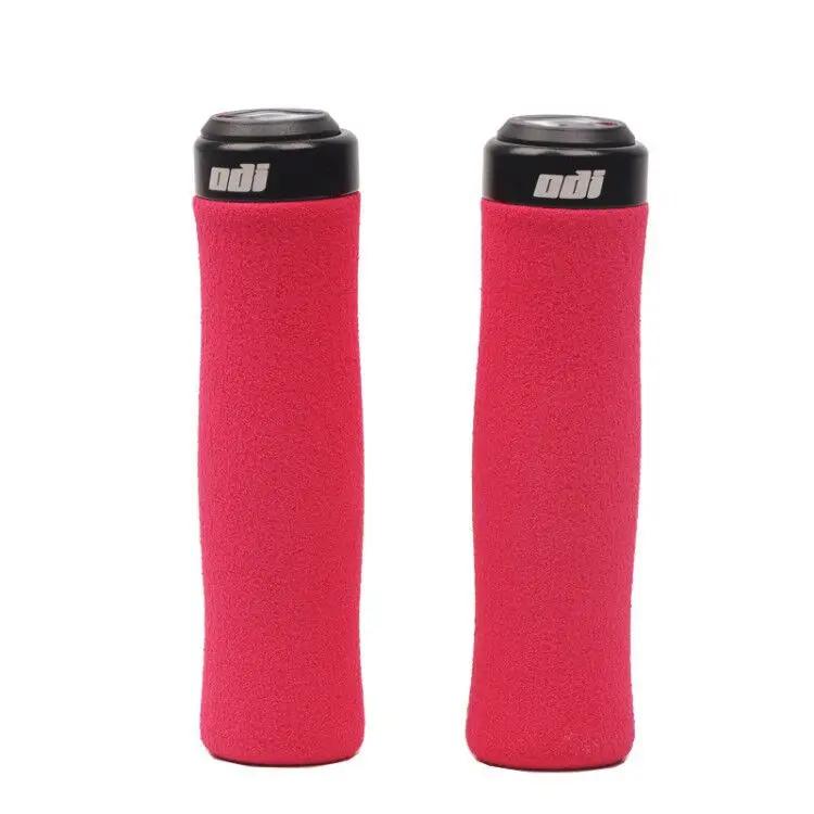 Odi Grips Lock on Mountain Bike Grips Soft Sponge Bike Handle Anti-slip Shock Absorption Bicycle Handlebar Grip MTB Cuffs розовый