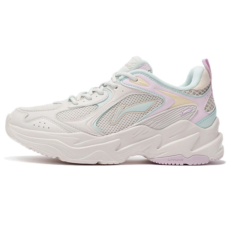 

Кроссовки женские Li Ning Trendy Running Shoes White Pink ARLS008-4 38⅓
