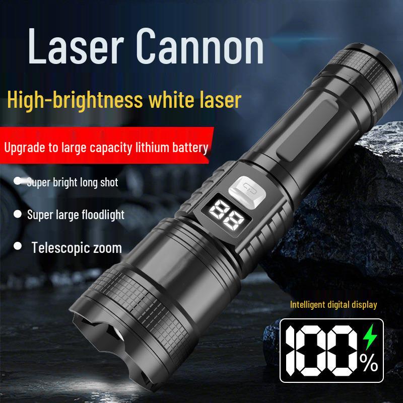 Multi-Function High-Intensity Zoom LED Flashlight