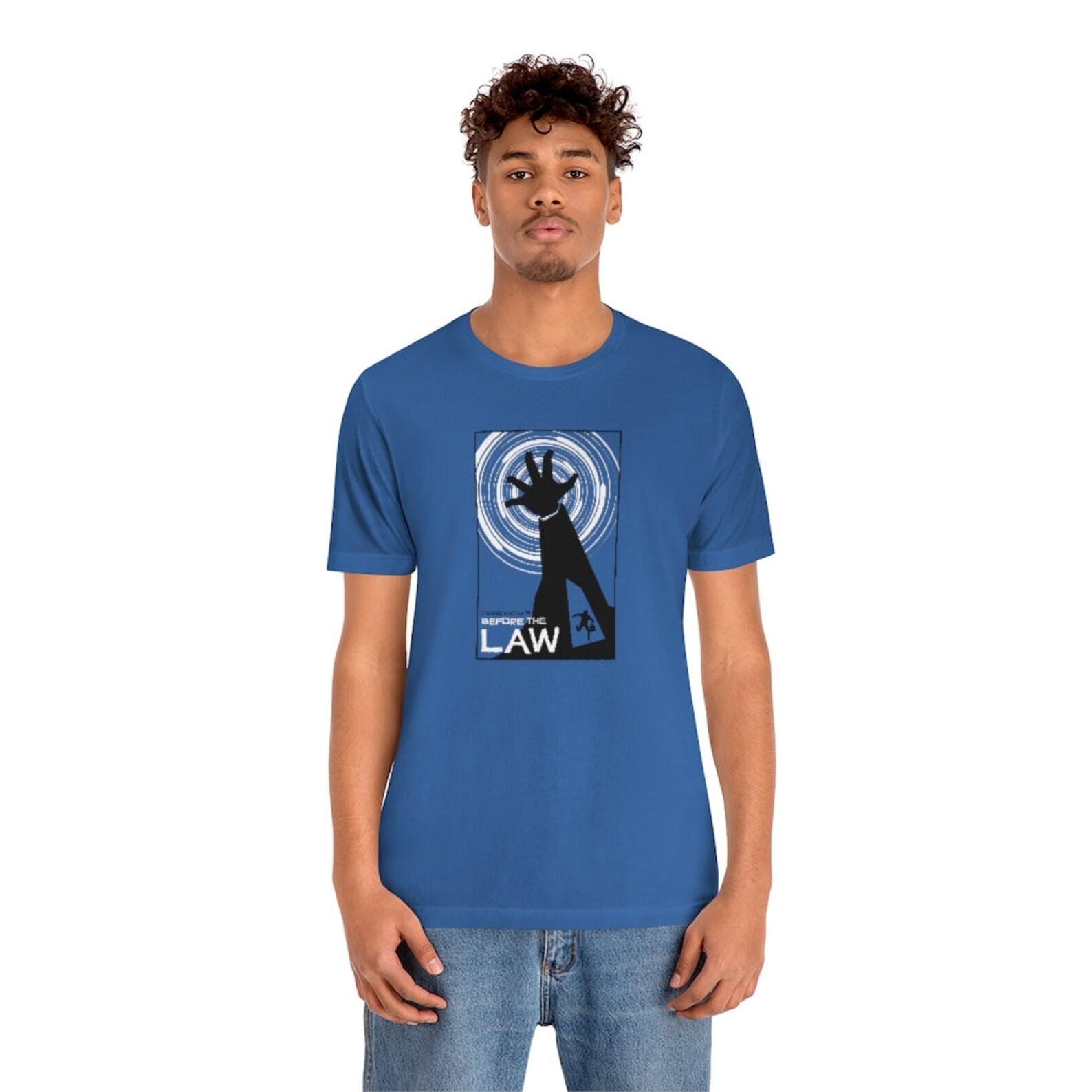 Vintage Film Franz Kafka Before The Law Philosophy T-shirt M