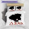 3pcs Kappa Alpha Psi logo pattern bedding set duvet cover set includes duvet cover &pillowcases, perfect all season bedroom decoration & gift