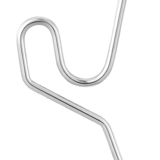 Stainless Steel Brick Hook Clips Heavy Duty No Drill Brick Hanger Wall Clips for Outdoor Hanging Wreaths Lights Decorations Fits 2-1/4 To 2-2/5 Inch