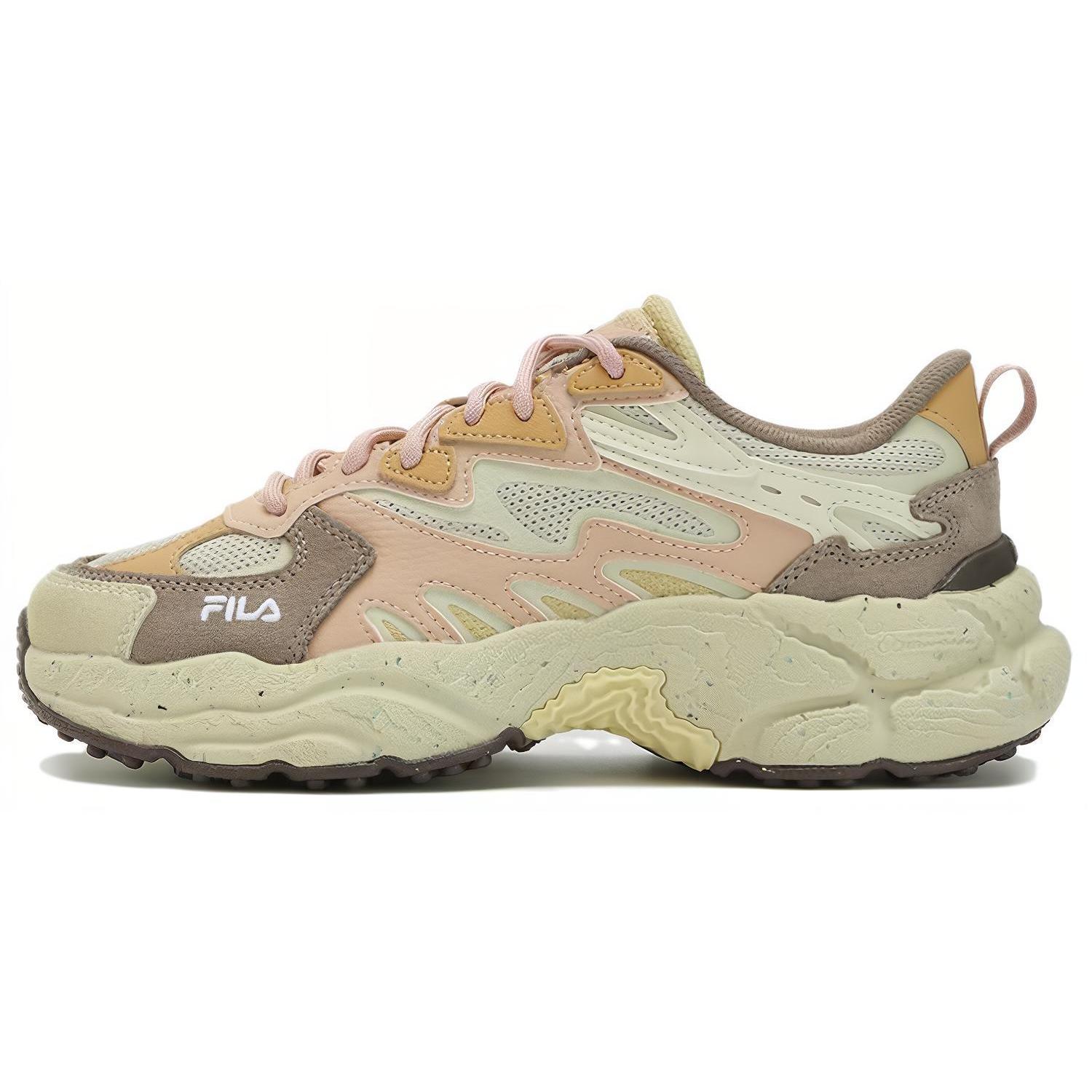 FILA Fern Sneakers  Green Brown  Women s F12W331101FCM 38