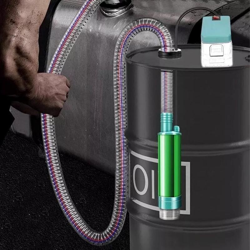 2-in-1 Öl-Wasser-Pumpe für Makita 18V Akku für Diesel-, Öl- und Wasserförderpumpe Elektrische Wasserpumpe Set Passend