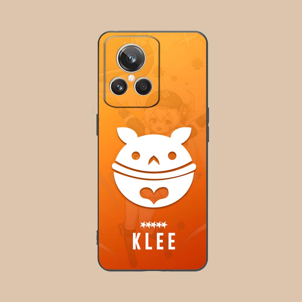 

Game GI Klee Mobile Phone Case for Realme 15 14 13 12 11 10 9 Pro Plus T i Lite 5G Colorful Printing Cover Cover Luxury Pretty realme 9i 5G
