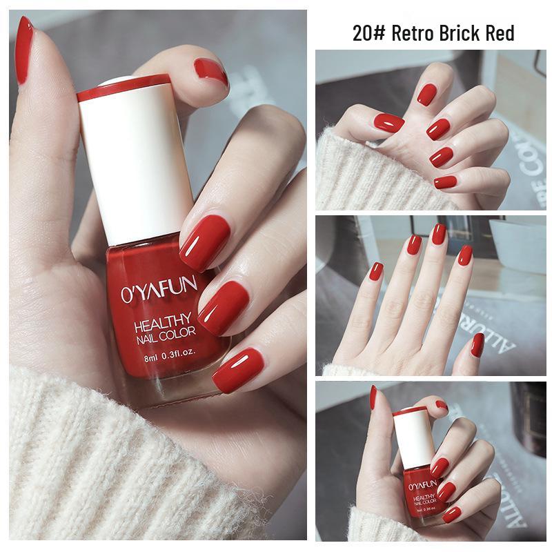 Peel-Off Water-Based Long-Lasting Nail Polish – Summer Collection