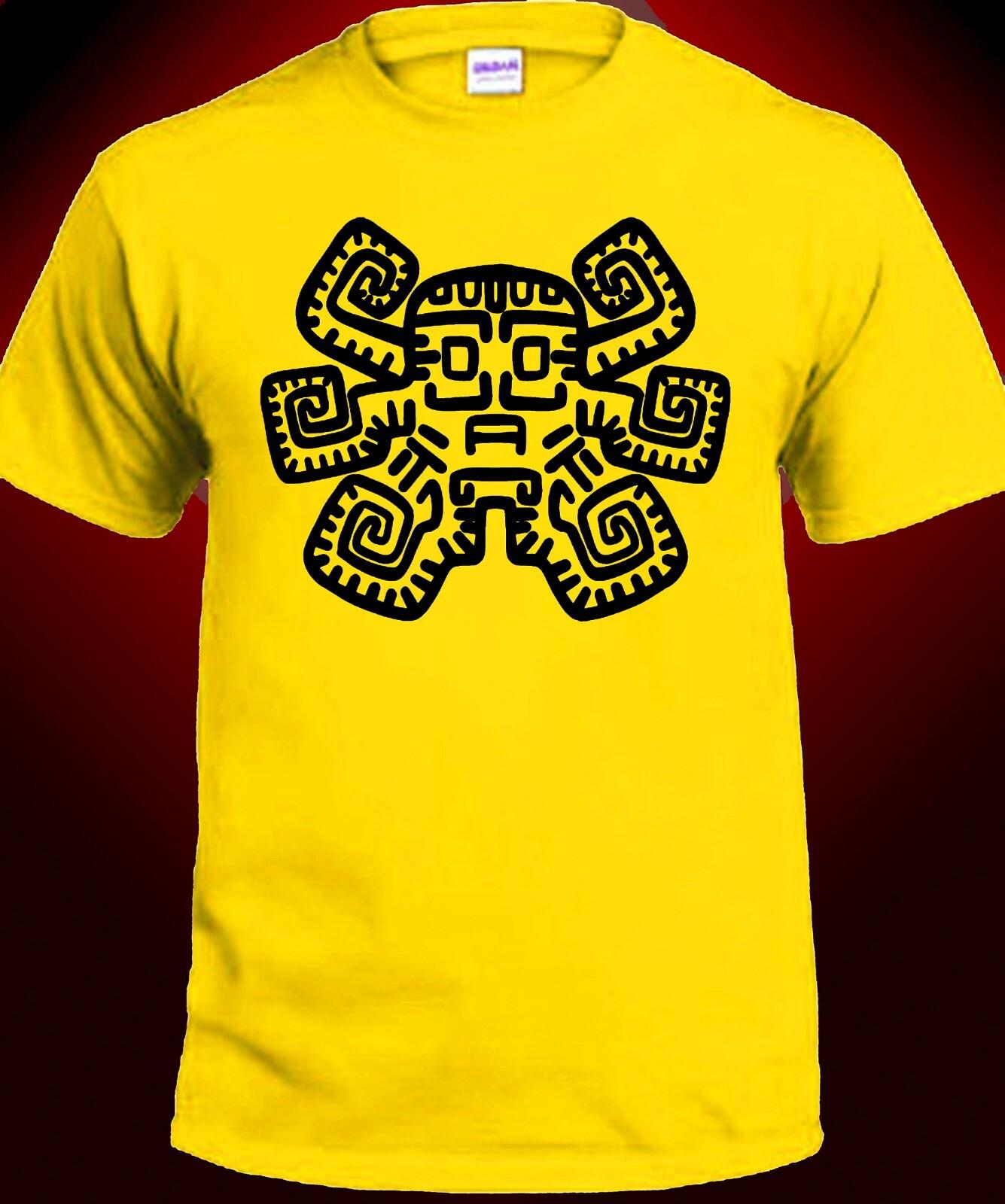 Ancient Mayan Octopus T-shirt S