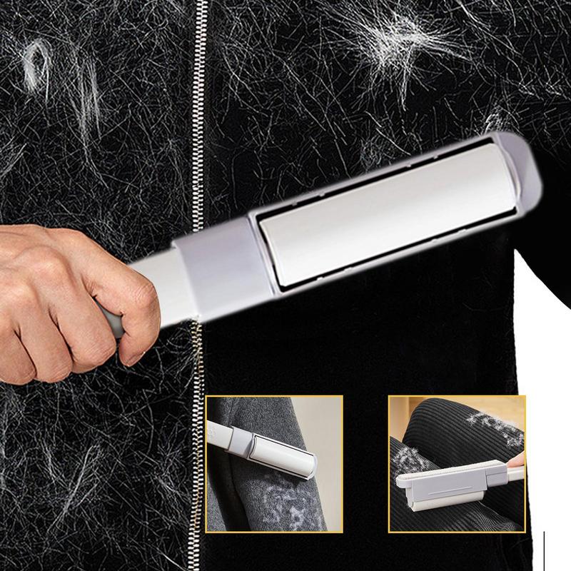 Double-Sided Pet Hair Remover Brush Manual Lint Brush Carpet Furniture Sofa Clothes For Dogs Cats Scrapers Cleaning Tools