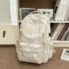 Schoolbag new backpack men's ins trendy cool large-capacity printed bear backpack Korean version of primary and secondary school schoolbag women