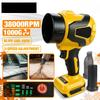 Brushless Electric Turbo Blower Long Tube Blower Jet Fan Handheld Leaf Blowing Snow Tool for 20v Battery Pin