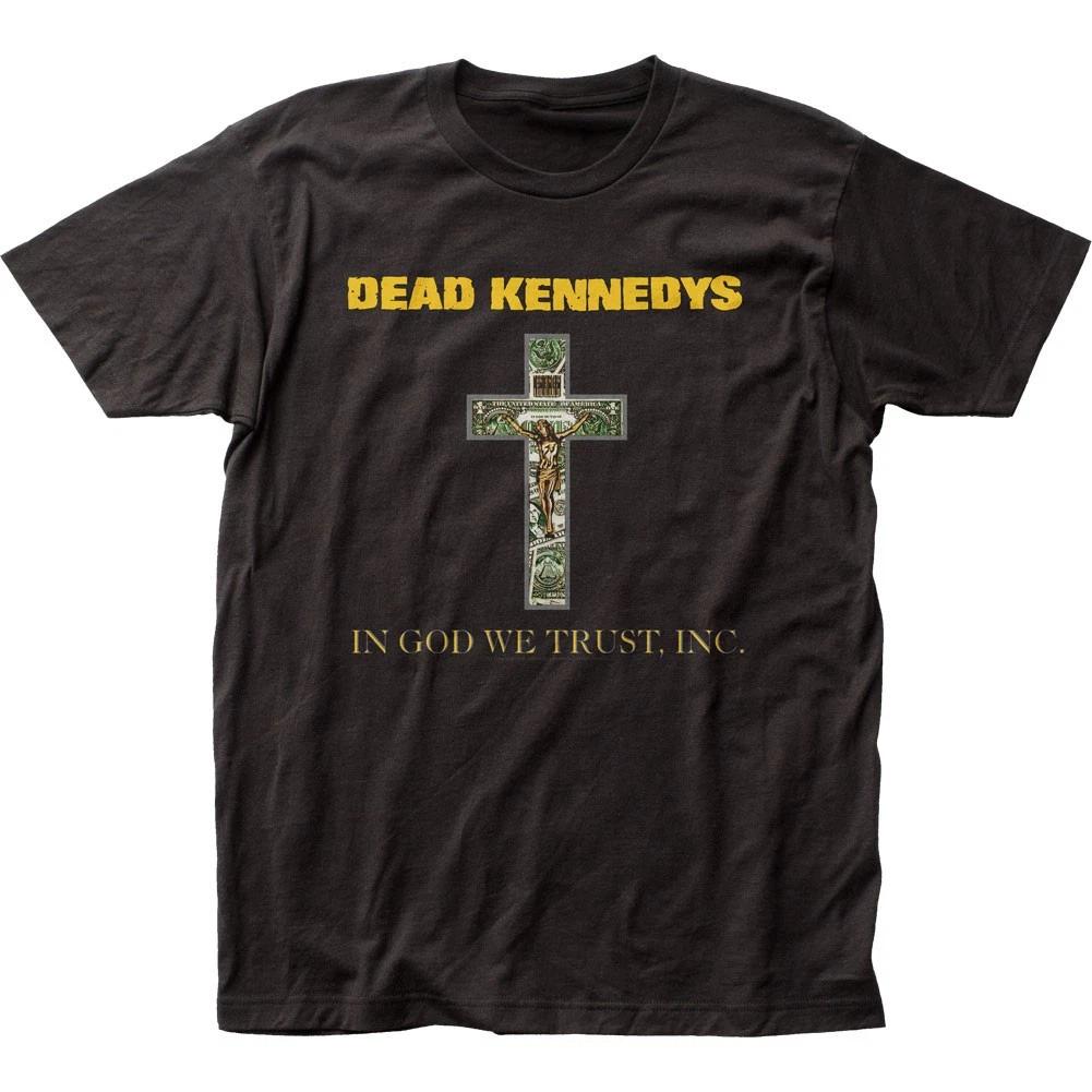 Dead Kennedys In God We Trust Cross Mens T Shirt Music Classic Band Tee Black XL