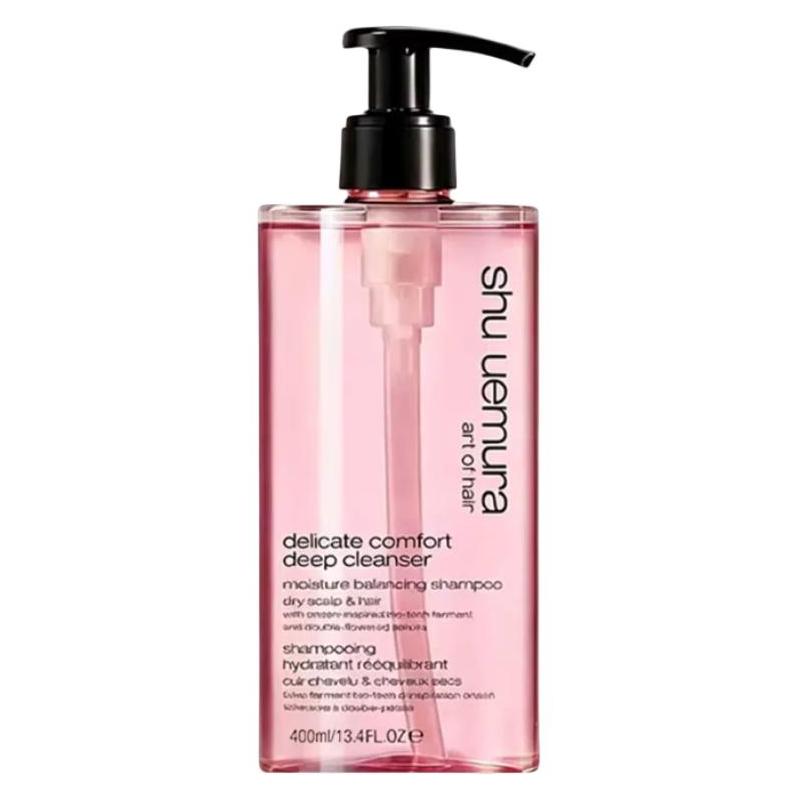 Shu Uemura Hairdressing Sakura Scalp Clear Shampoo 400ml Hair Care Moisturizing Aromatic Cleansing коричневый