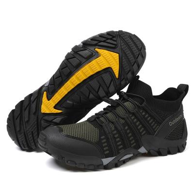 Outdoor Climbing Shoes Mesh Hiking Shoes Men's Trekking Sneakers Women Anti-slip Casual Sports Shoes Elastic Wear-resistant Sole