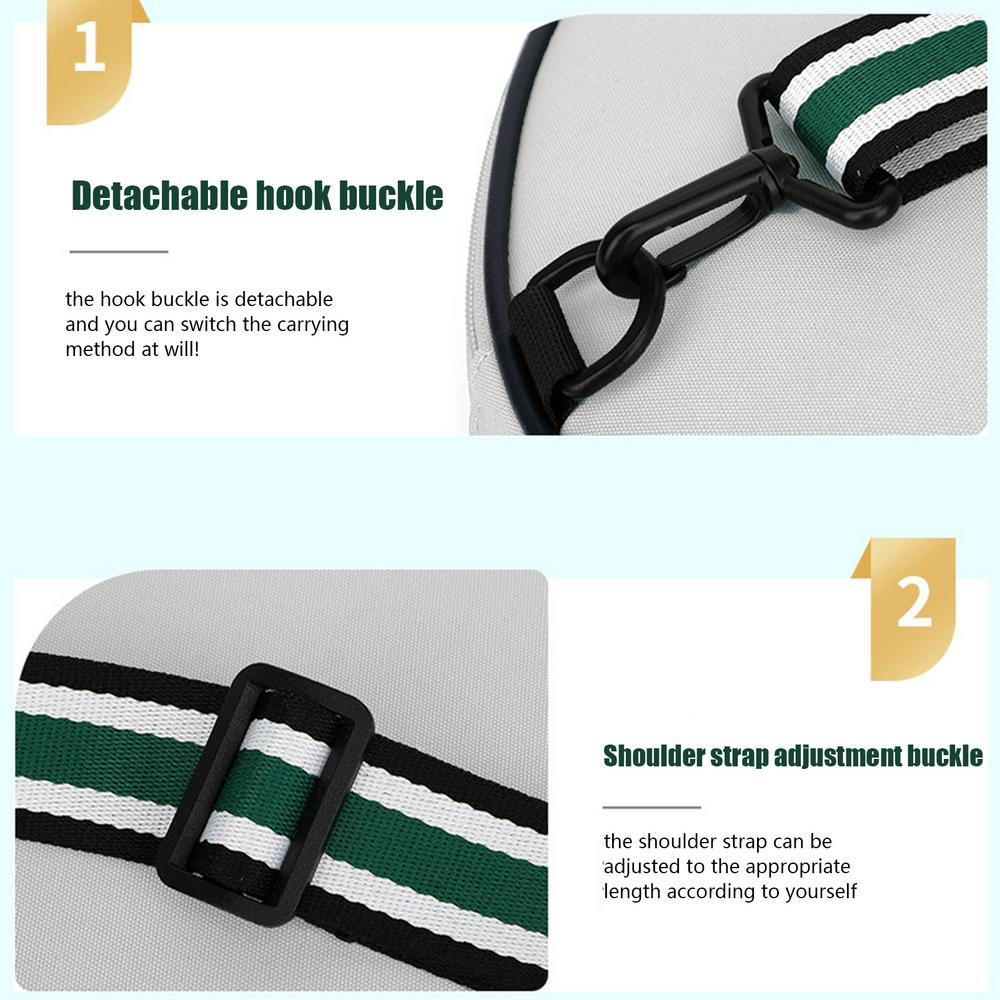 Badminton Racket Bag Badminton Racquet Storage Organizing Pouch Waterproof Racquet Tote Pack Large Protective Rackets Cover Bag