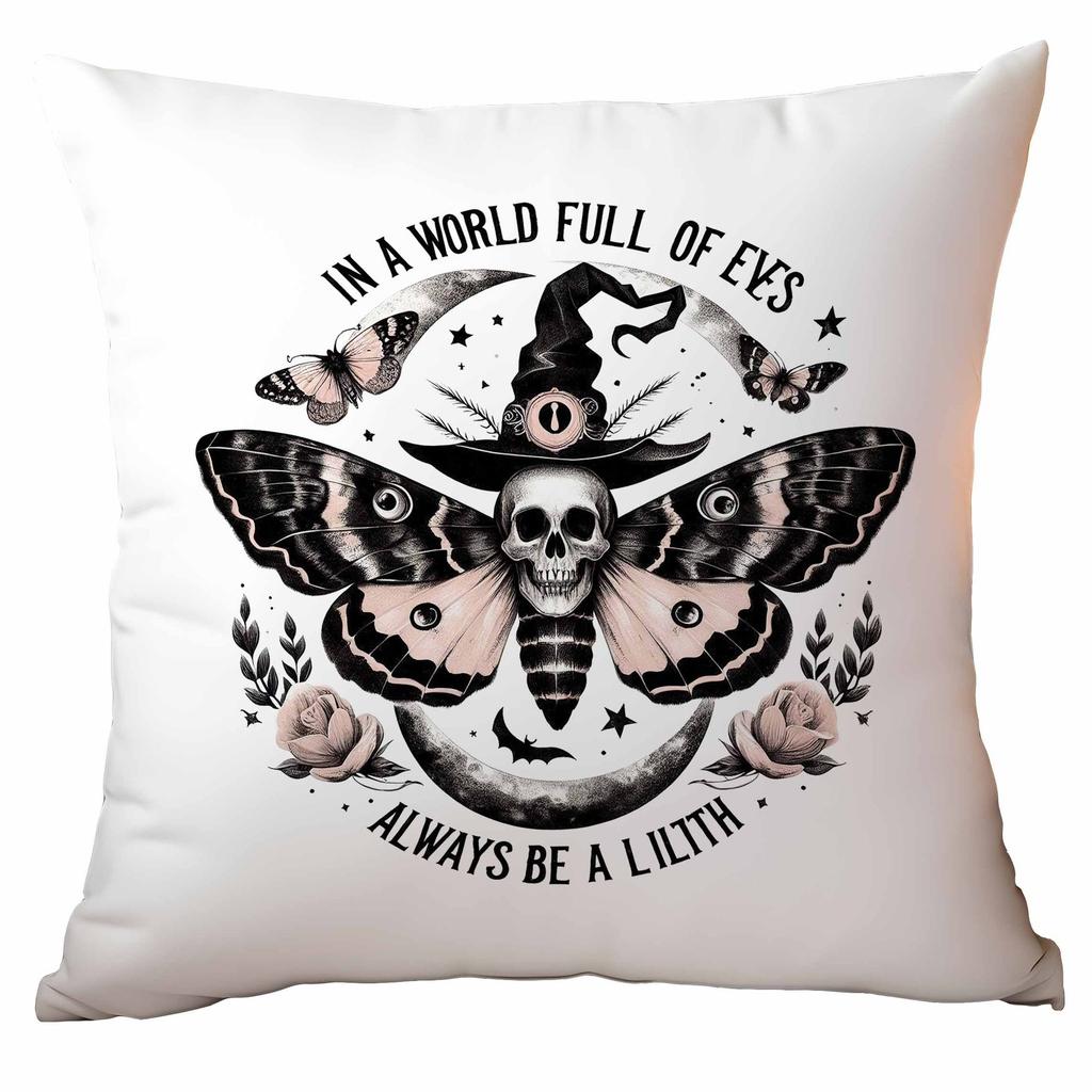 New Black Pink Halloween Pillowcase Home Holiday Decorative Cushion Pillowcase