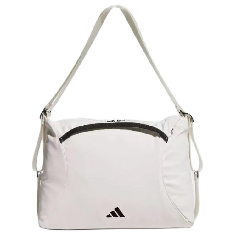 New Adidas Recycled Polyamide Nylon Shoulder Bag Women's Jade White JL7511