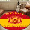 Spain National Football Team Round mat, Anti-slip Circle Carpet Chair rug For livingroom,Bedroom, doormat home decor Gift Christmas Gifts