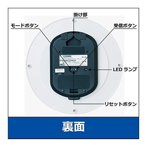 Seiko Clock Wall Clock Radio Analog White Pearl KX214W SEIKO Diameter 32.7 x 4.6cm