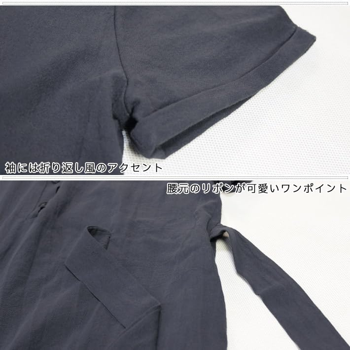 AIKA Maternity Midi Long Short Open Nursing Loose Plus Solid One Size to Black A-Line Dress, Wear, Length, Length, Sleeves, Cotton, Cool, Front, Wear,