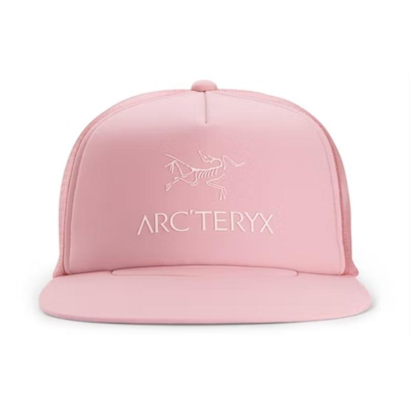 Arcteryx Arc'teryx Logo Polyesterová kšiltovka Unisex Styl pro páry Růžová X000006117