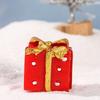 Creative Christmas Ornament Set: Pine Cone Snowman & Mini Christmas House Decorations