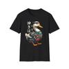 Koi Tattoo Duck T-Shirt | Japanese Kanji Duck Illustration, Unisex Tee