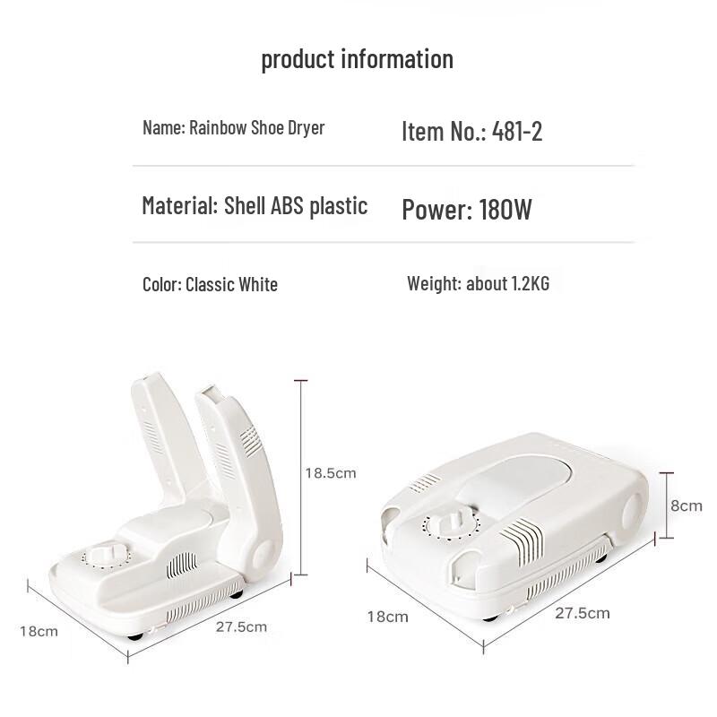 Digital Display Timed Shoe Dryer & Warmer