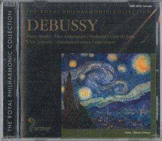 CD DEBUSSY ROYAL PHILHARMONIC ORCHEST Arabesque Moonlight Girl with Fla FRP1018 FIRST MUSIC 1997 Japan Classical Used