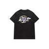 FILA Fusion Running Basketball Theme Printed Short Sleeve T-Shirt Men tops Black T11M026106F-BK