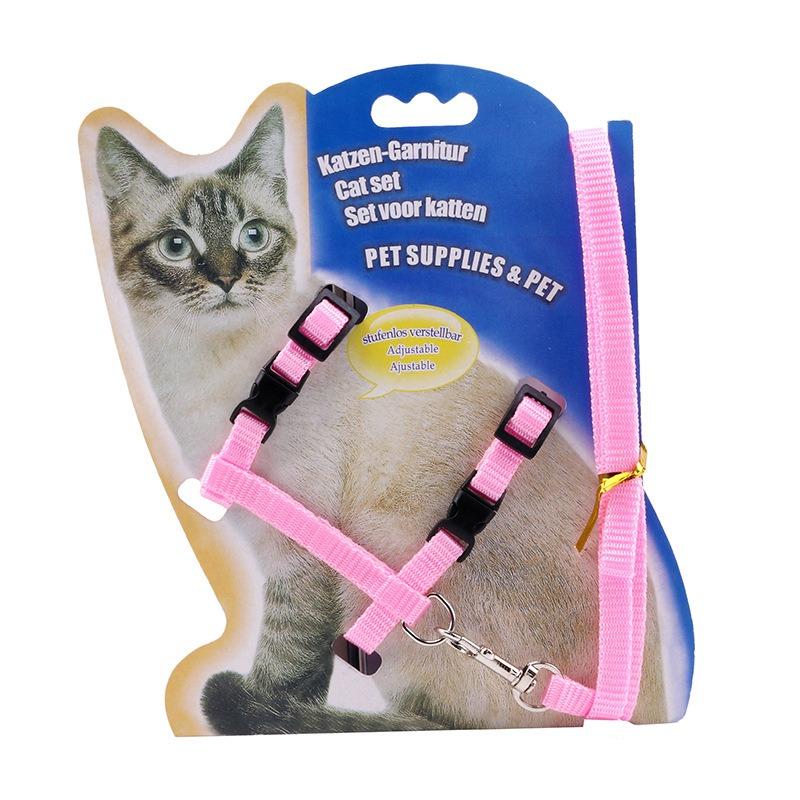 Cat Towing Rope for Preventing Escape Specifically Designed for Outdoor Use Small Milk Cats Pets Chest Protection Harness Chain