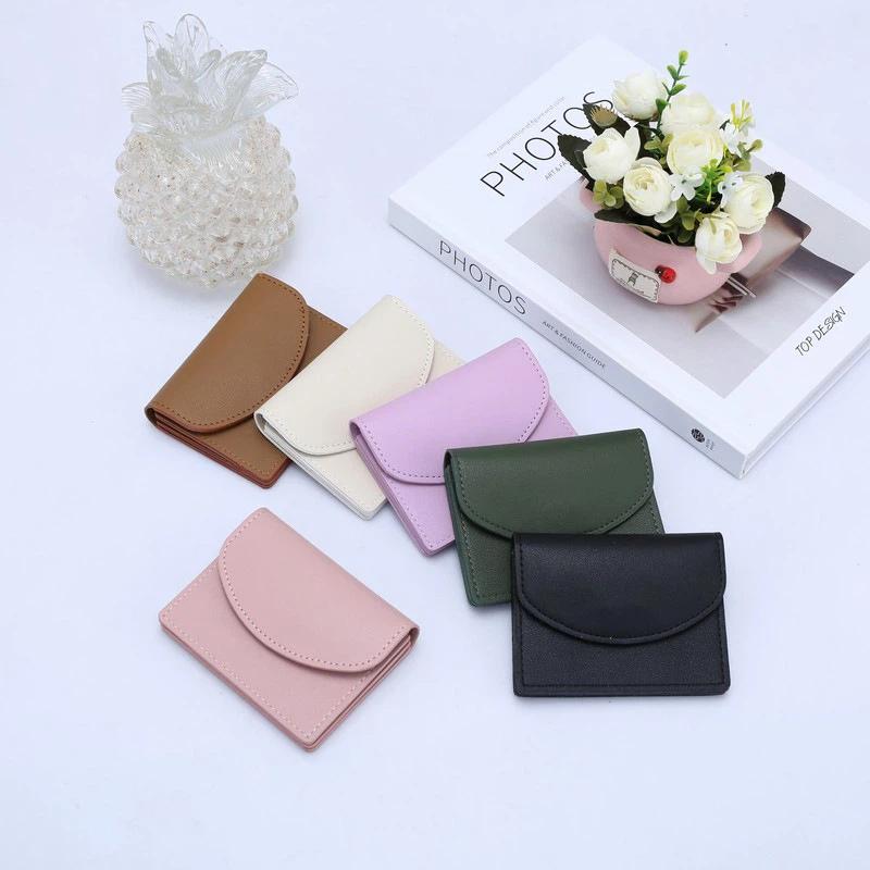 Portable Women's Wallet with Secure Card and Coin Compartments PU Leather for All Seasons