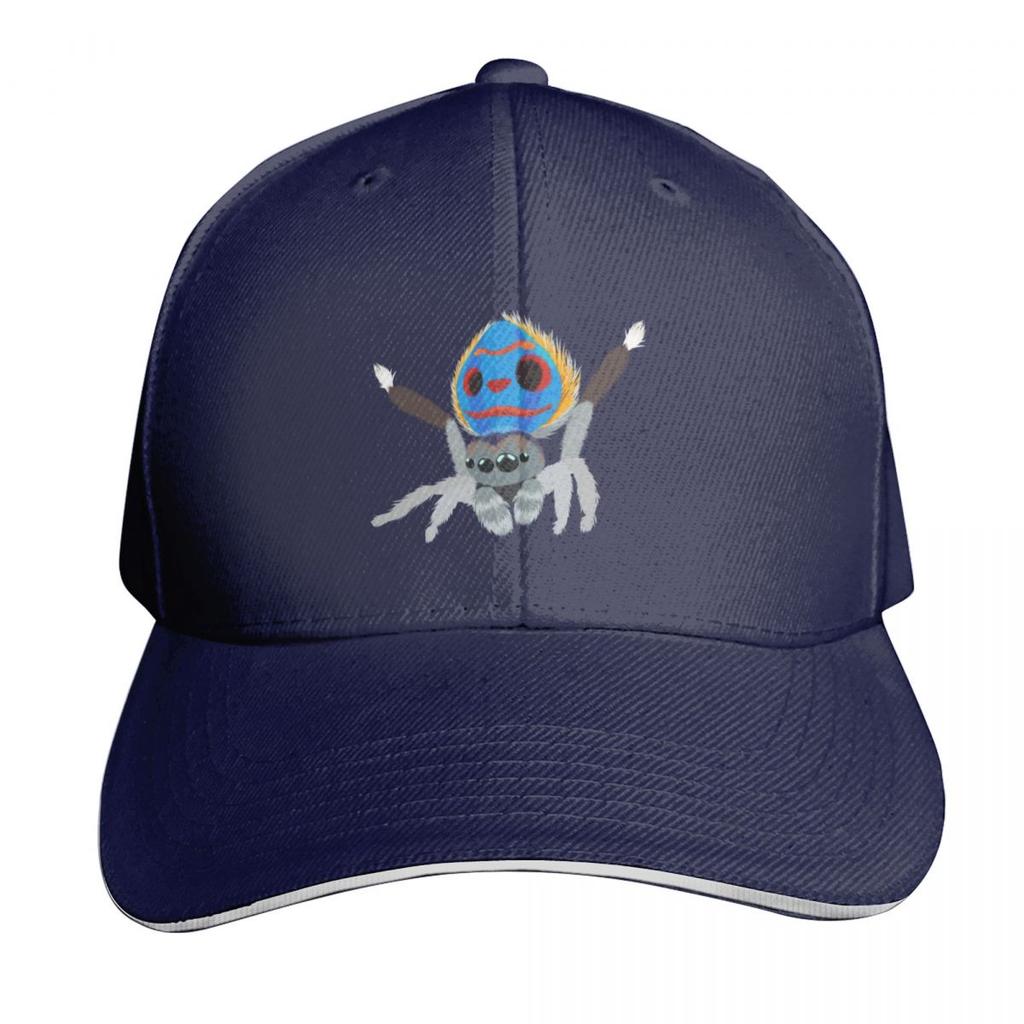 Peacock Spider Dancing Baseball Cap Unique Hats Anime Hat Custom Caps Sunscreen Golf Unisex Womens
