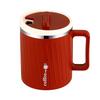 500Ml Portable Insulated Coffee Mug With Handle Leak-proof Double-layer Water Cup Large Capacity 304 Stainless Steel Coffee Cup