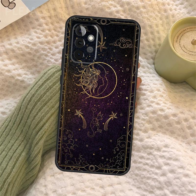 

Crescent Moon Sun Case For Samsung Galaxy A16 A33 A36 A56 A26 A15 A55 A53 A35 A22 A32 A52 A54 A34 A14 A05 A06 Samsung A54 5G