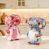 Chef Hat Hamburger Gnome Figurine: Cute Rudolph Doll Ornament