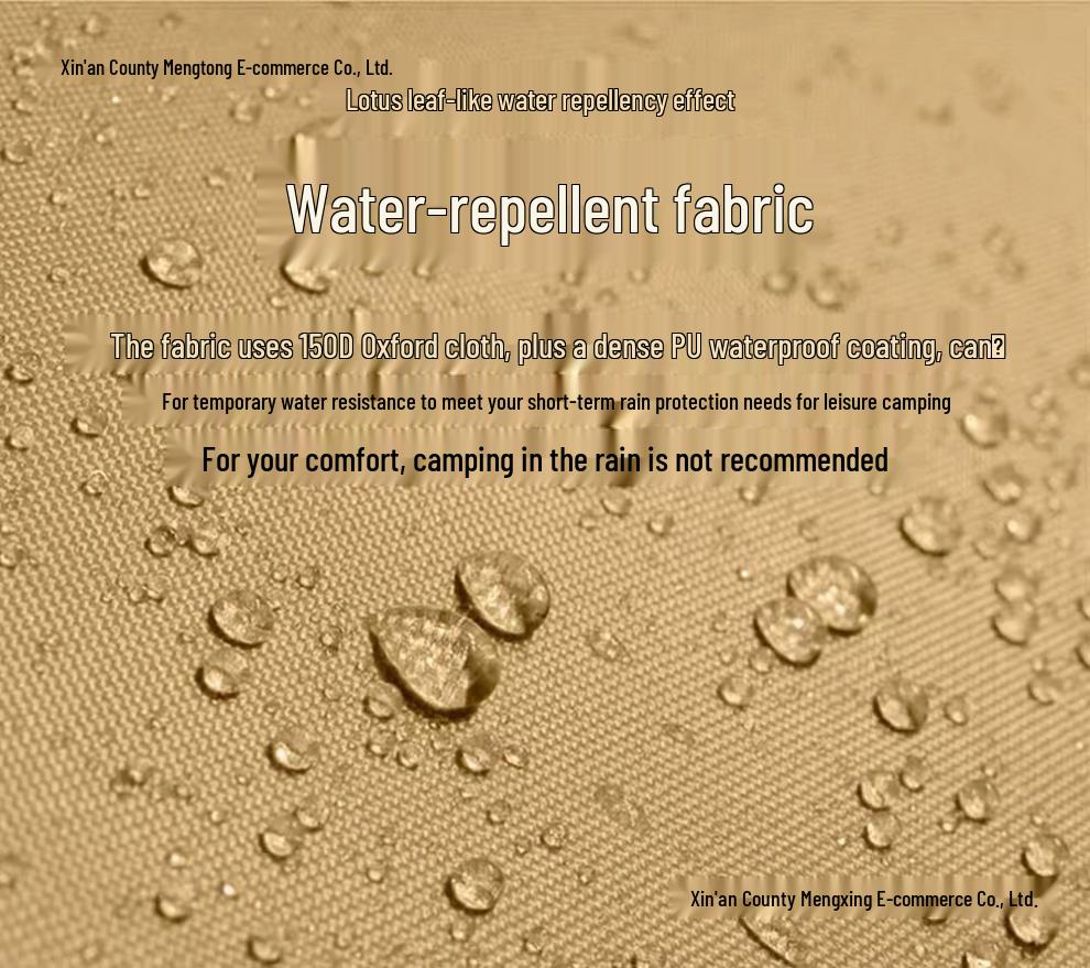 Four-Season Mosquito, Sun, and Rainproof Camping Awning Canopy